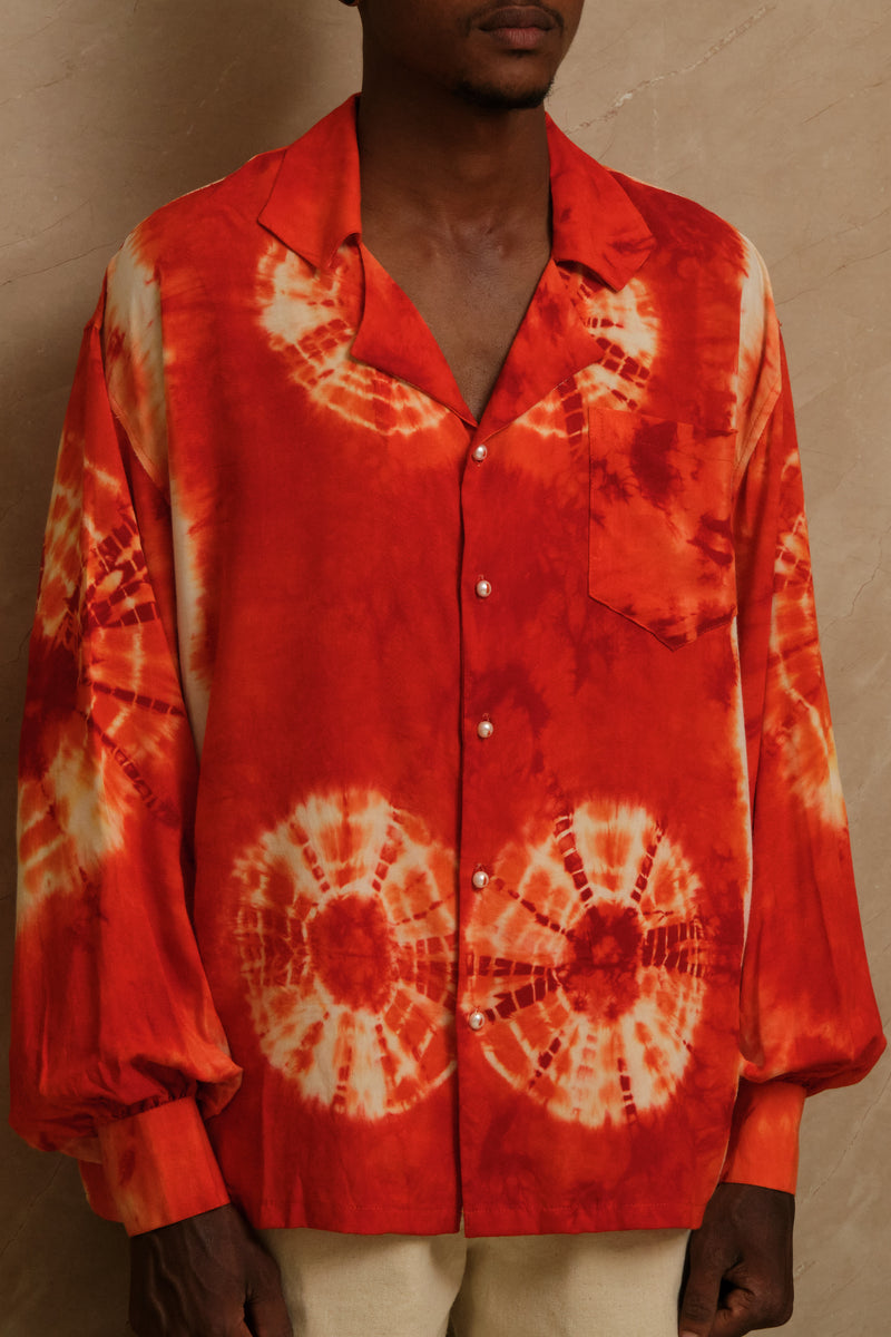 Solar Flair | Hand-dyed Shirt